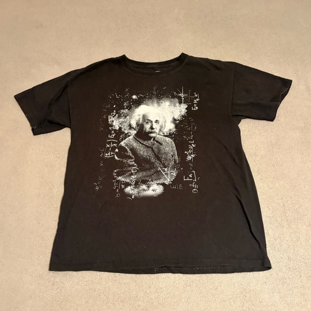 Bioworld‎ Black Einstein Graphic Tee